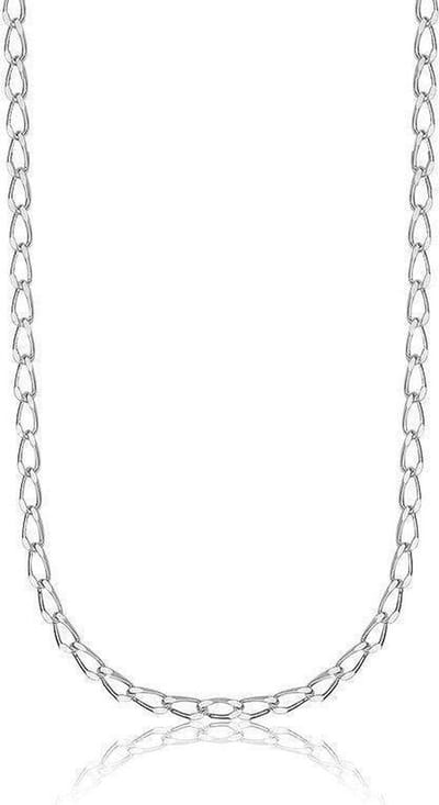 Montebello Ketting Italiaanse Schakel - 925 Zilver - 1.5mm - 45cm
