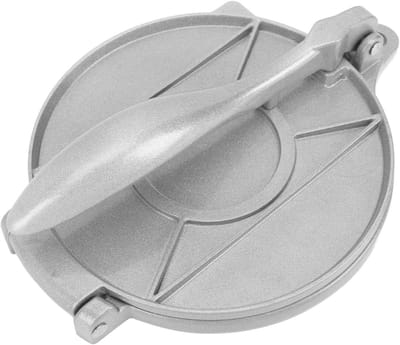 Tortillapers - Tortilla Maker - Eten Bereiden - Aluminiumlegering - 900g - Grijs