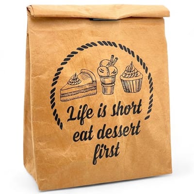 Dailygoody - Lunch Bag - Vintage Koeltas - Isolerend en Waterdicht