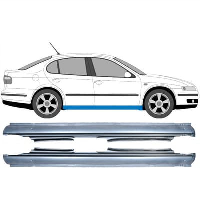 Volledige dorpel voor Seat Toledo II 1999-2004 / Links + Rechts / Set