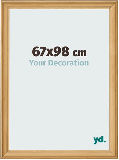 Your Decoration - Fotolijst 67x98 cm - MDF - Dennen Houtnerf - Lazio