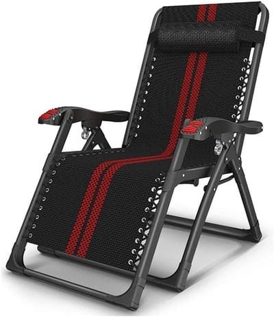 Opvouwbare Ligstoel - Strandstoel Lounger - Ontspannen Buiten - Zwaartekrachtloos Comfort - Breed 67cm