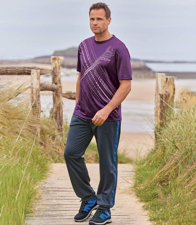 ATLAS FOR MEN - Set van 3 T-shirts Sportsmen - Heren - Verkrijgbaar in grote maten - M