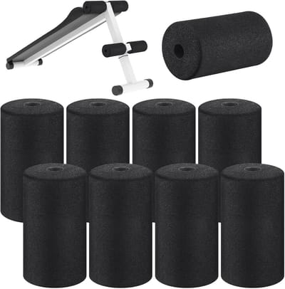 Schuimrubberen Voetkussentjes voor Fitnessapparatuur - 8 Stuks, 16 cm x 8,6 cm, Ideaal voor Oefeningen en Spierherstel
