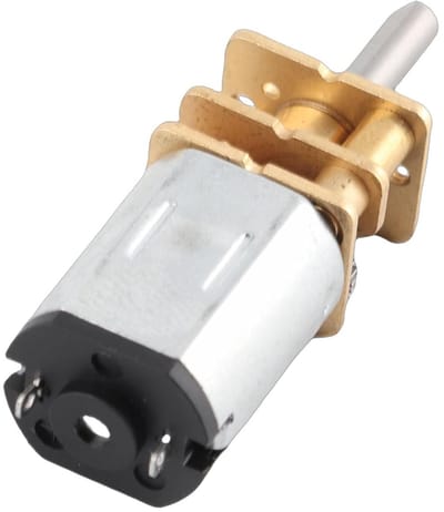 DC 3V tandwielmotor met hoge koppel en stille werking, metalen tandwielen voor lage snelheid, ideale motor voor precisietoepassingen en uitstekende prestaties tussen 500-1000rpm