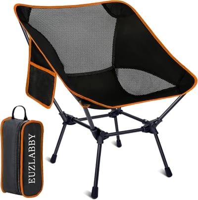 SnelShoppen - Opvouwbare Campingstoel 120 kg - Draagbare Picknickstoel - Lichtgewicht Tuinstoel voor Feest, Camping, Tuin, Outdoor - Comfortabele Stoe