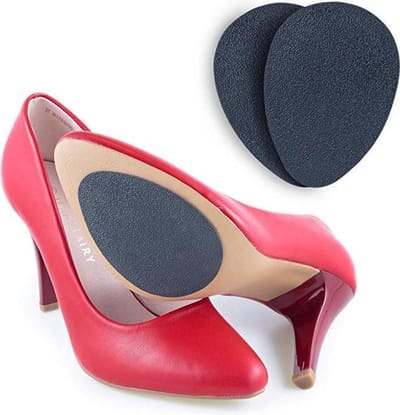 New Age Devi - fits all2x Schoenzool Anti Slip Pads Zelfklevende Anti Slip Zolen Handig bij Gladde Zolen Zwart One Size Fits All