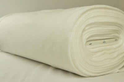 Fleece stof - Gebroken wit - 10 meter