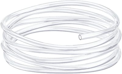 2m Aquarium Luchtleiding, 4/6mm, Transparant, Kinkvrij PVC, Geschikt voor Vistanks, Aquaria en Vijvers, 1 Verpakking