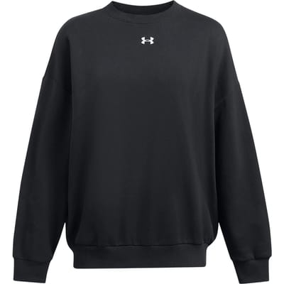 Under Armour Dames Rival Fleece Sweatshirt (Zwart)