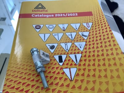 Deltafix - Keilbout m6x60x40 verz