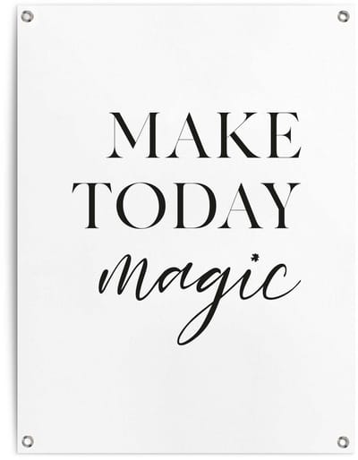 Tuinposter Een magische dag - 80 x 60 - Canvas - REINDERS