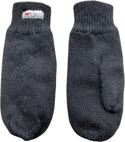 Dames wanten - Winter want - Thinsulate - Wol - Zwart - One size