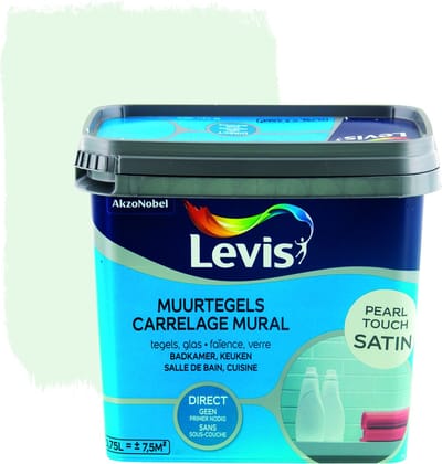 Levis Muurtegels Verf - Satin - Pearl Touch - 0.75L