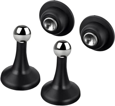 Magnetische Deurstopper - Deurvanger Zonder Boren - Deuren Op Hun Plek Houden - Sterke Zelfklevende Bevestiging