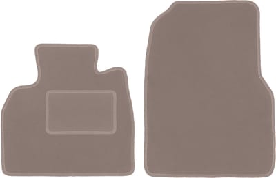 Beige voormatten voor: Renault Espace IV minivan (2002-2014)