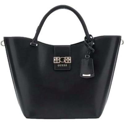 GUESS handtas schoudertas Jane Tote Bag Black zwart