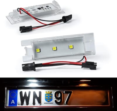 LED Kentekenplaatverlichting - Kentekenlampjes Xenon - Auto Verlichting - E-keurmerk Canbus - 103 cm - Wit