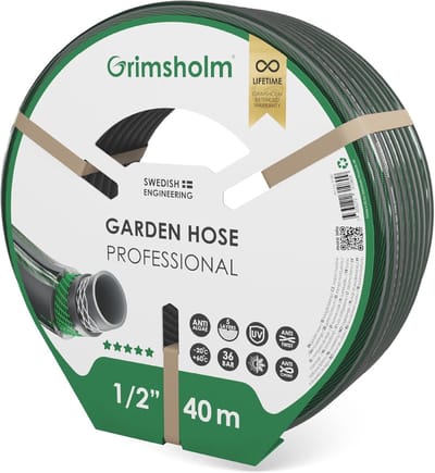 Tuinslang Professional - Water Slang - Tuin Besproeien - Anti-knik Systeem - 40 Meter - Groen