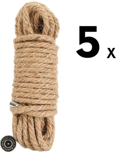 Banoch | bondagetouw hennep 5 x 10 meter