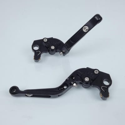 myra rechter remhendel voor ducati 944 st2 motor 1998 tot 2003 zwart aluminium cnc / paar nieuw