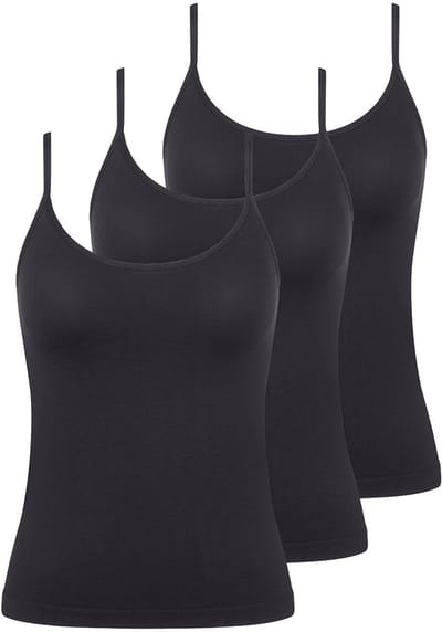 sloggi Dames spaghettitop 3 pack GO Sense