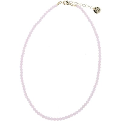 OTAZU Beads Necklace - Pink Gold And Pink Taglia: OS | Collane Outlet | Donna | Rosa