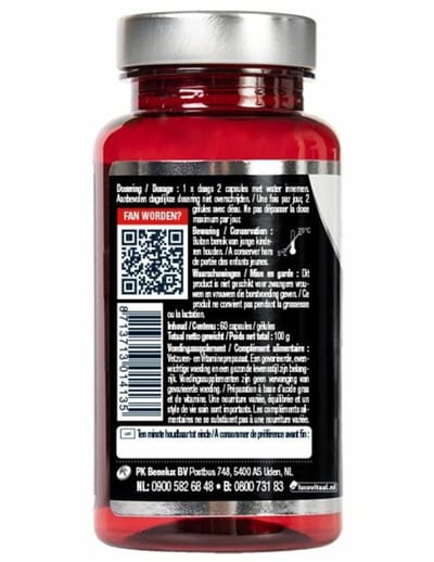 Lucovitaal Super Visolie Omega 3 - 2 x 60 capsules - Voordeelverpakking