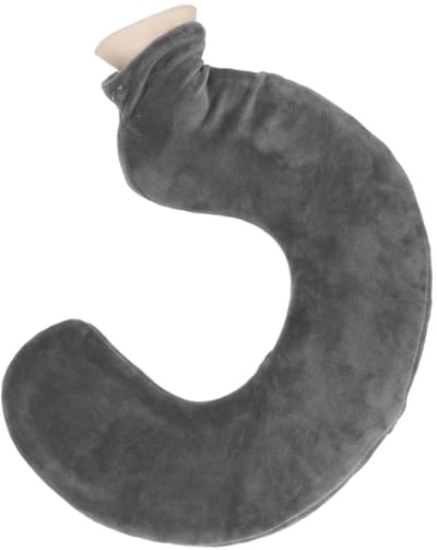 Dailygoods- Warmwaterfles U-vormig - Afneembare stoffen hoes