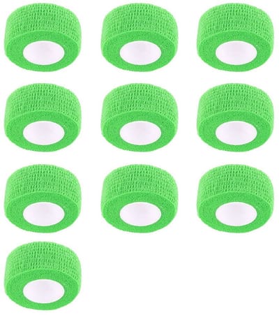 Dailygoods- Vingerpleisters Pack van 10 - Zelfklevend - Waterdicht - Wondverband - Vingerverband - Flexibel 4,5 m x 2,5 cm - Verband