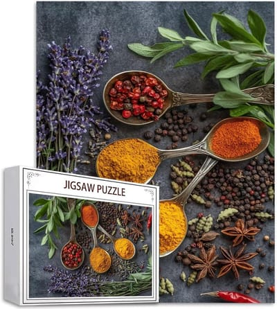 Houten Puzzel - Legpuzzel Volwassenen - Ontspanning en Decoratie - Hoge Kwaliteit Karton - 4000 Stukjes - Multicolor