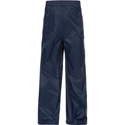 Trespass kinderregenbroek Qikpac Pant - Unisex kinderbroek die je kunt opvouwen, marineblauw