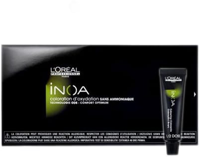 L'Oréal - INOA zonder Ammoniak - 8 / 8N Licht Blond - Haarverf - 6x8 gr