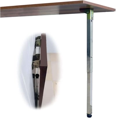 Tafelpoten - Meubelpoten - Meubels Maken - Verstelbare Hoogte - 30-150 cm - Zilver
