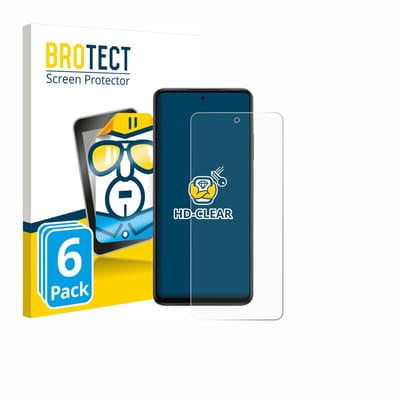 BROTECT - Screenprotector voor Oppo K13x - Folie Beschermfolie transparant 6 Stuks