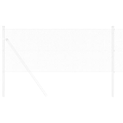 vidaXL - Hexagon - Hek - Zilver - 0,6 - x - 100 - m - Gegalvaniseerd - staal