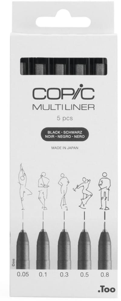 Set of liners Copic Multiliner 5 pcs