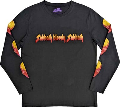 Black Sabbath - Bloody Sabbath Longsleeve shirt - S - Zwart