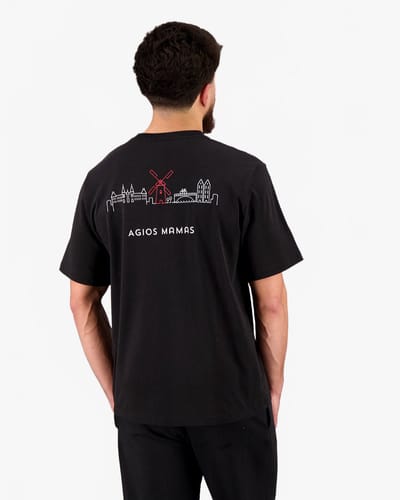 Casual T-shirt Mannen - Met print - 100% katoen 230 GSM - Regular Fit - Maat M - Ronde hals -