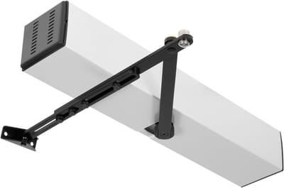 Automatische Deuropener - Schuifdeur Automatisering - Toegangscontrole - Borstelmotor - 51cm - Wit