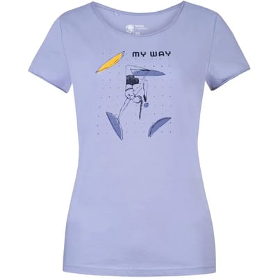 Rafiki Jay T-shirt Met Korte Mouwen Paars 38 Vrouw