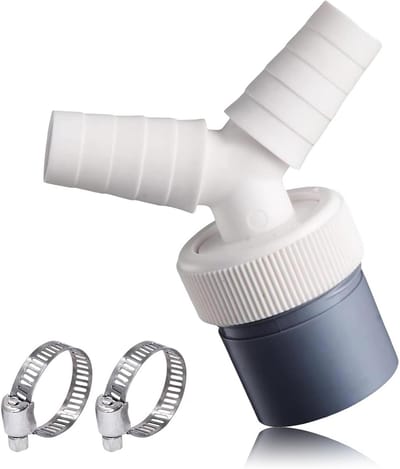 Dubbele Y-Afvoeradapter voor Wasmachine en Vaatwasser (19-24mm naar 40mm)