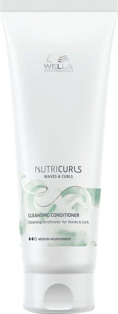 Wella Professionals Nutricurls Clean Conditioner - 250 ml - voor krullend of pluizend haar