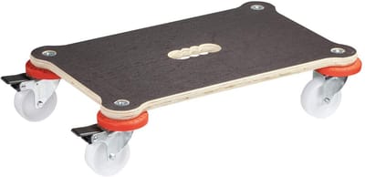 Robuuste Transport Dolly 200 kg - Anti-slip Verrijdbaar Plateaux voor Zware Verhuisdozen en Apparatuur