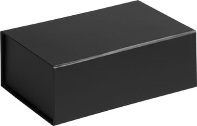 Cadeaudoos, 20x13x7cm ZWART (2 stuks)