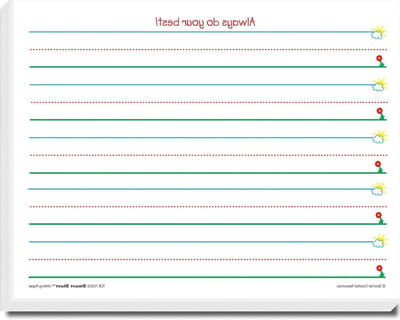 Schrijfpapier - Papier voor kinderen - Letters oefenen - Geleide lijnen - 360 vellen - Wit