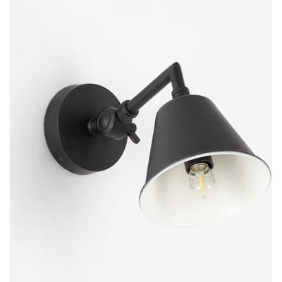 KS Verlichting Melrose Muurlamp Zwart