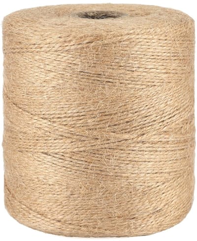 Dailygoody - Jute koord - 500 m bruin - Perfect voor knutselen en decoratie - 1,5 mm dik - Ideaal voor tuin en ambachten - Natuurlijk materiaal