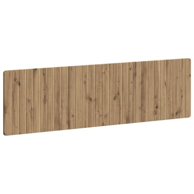 vidaXL - Wandgemonteerd - Hoofdbord - ZWOLLE - Artisanaal - eiken - Bewerkt - hout