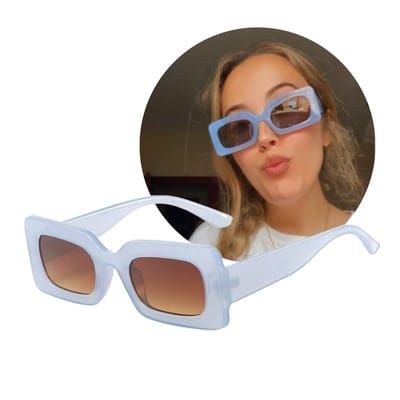 Zonnebril | Ocean Blue - Rave - Festival - Bril - Accessoires - Shades Eyewear Sunglasses